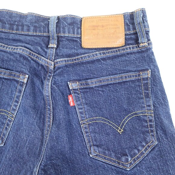 Levi's Premium 512 Slim Taper Flex Jeans Men's 28x30 Stretch Denim - Picture 8 of 13